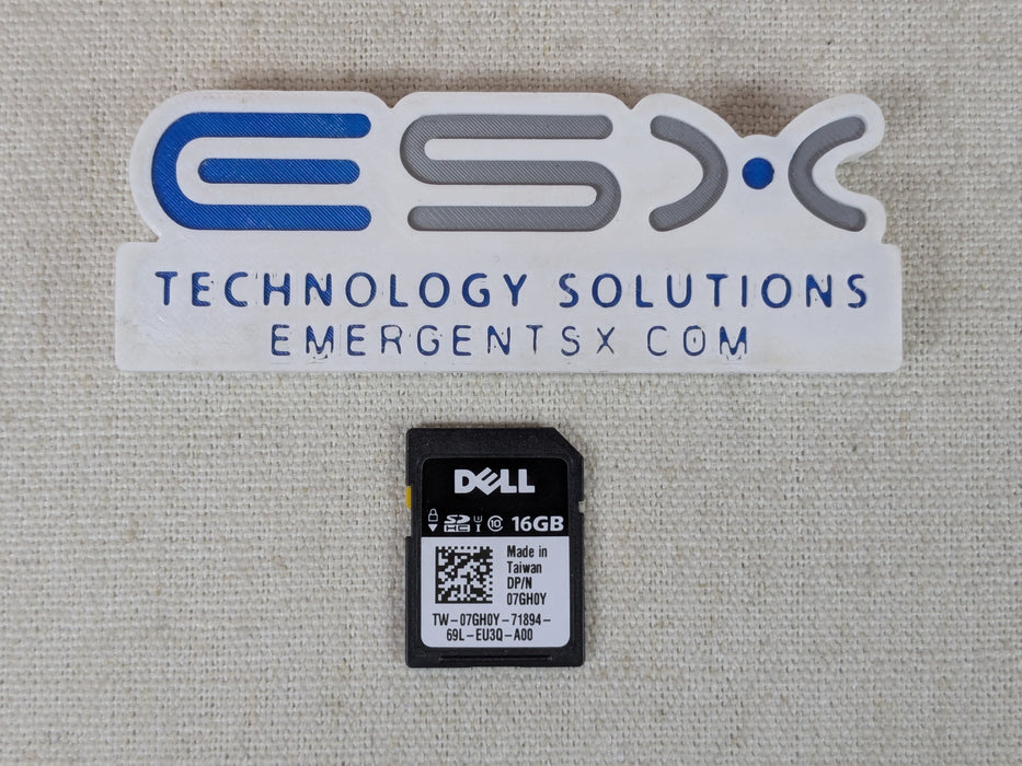 Dell 7GH0Y 16GB iDRAC vFlash SD Card Module