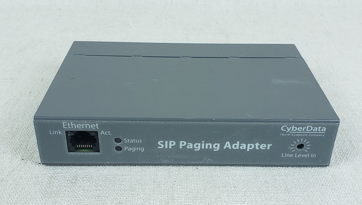CyberData 011233B Sip VoIP Paging Adapter