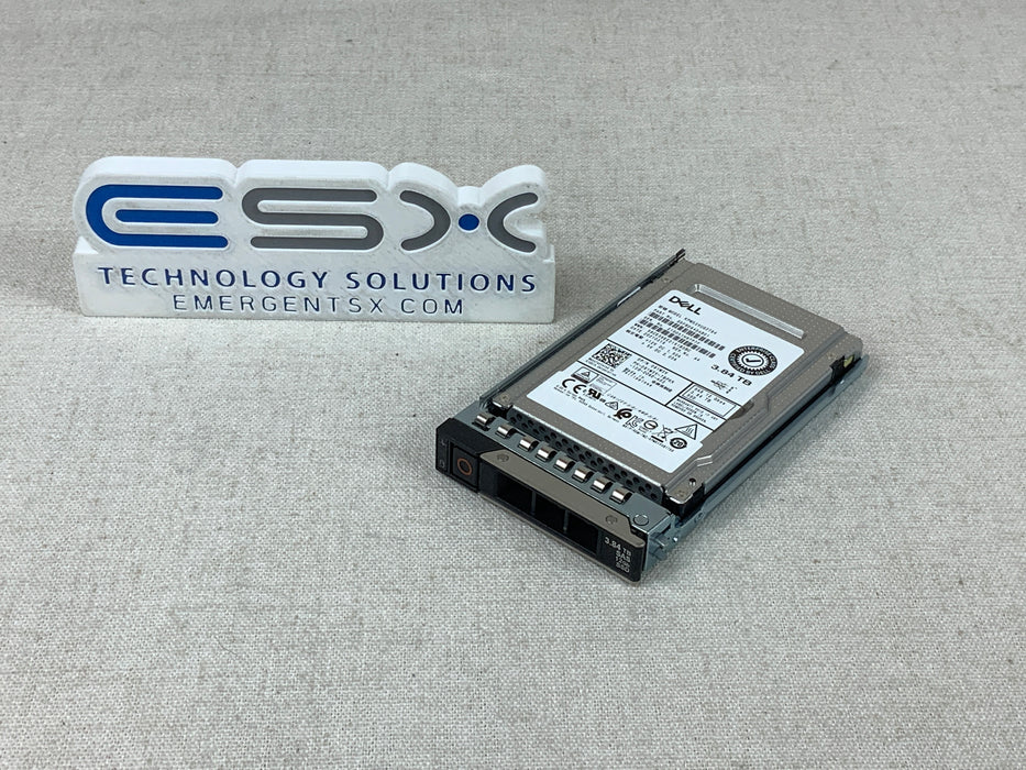 Dell 91W3V 3.84TB 12Gb/s 2.5" Mix Use SAS SSD KPM5XVUG3T84 - 90%+ Health