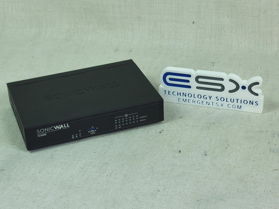 Sonicwall TZ400 Firewall Network Security Router with AC Adapter — ESX ...