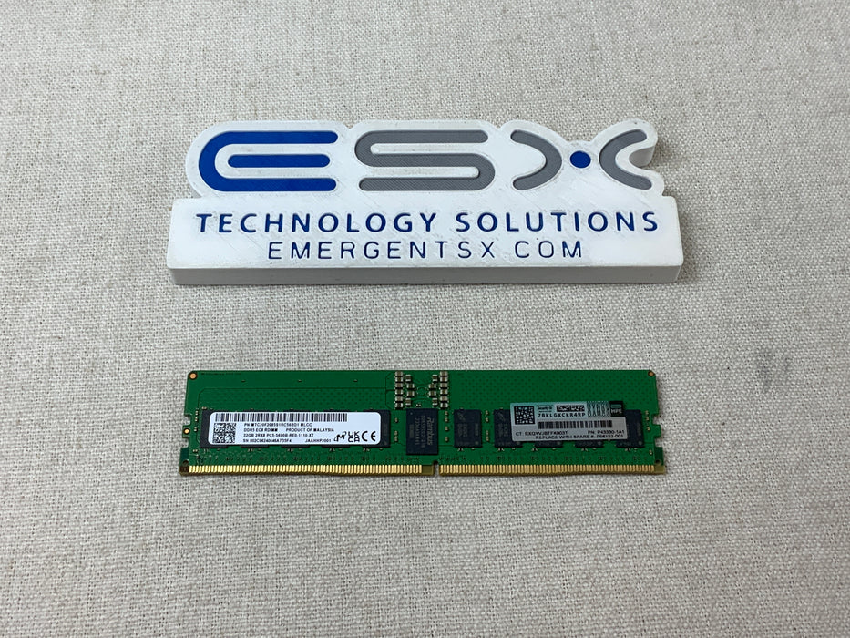 HPE 32GB (1x32GB) Dual Rank DDR5-4800MHz Memory Kit P43330-1A1, P56152-00