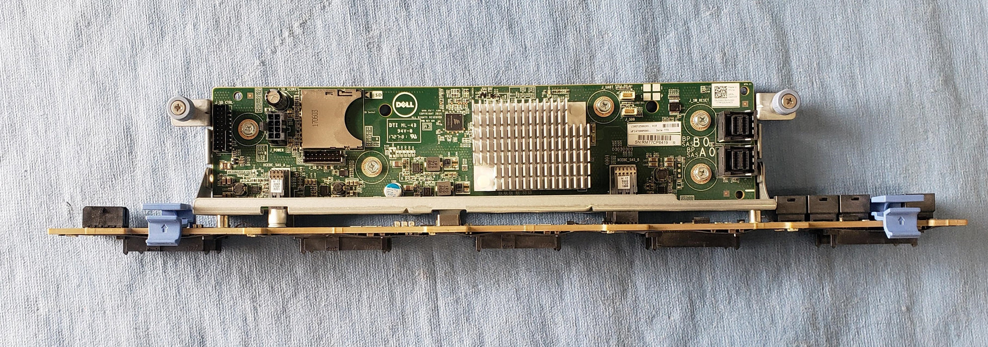 Dell HRKY6 PowerEdge R630 10x 2.5” SFF Expansion Board Backplane Assembly 22VC9