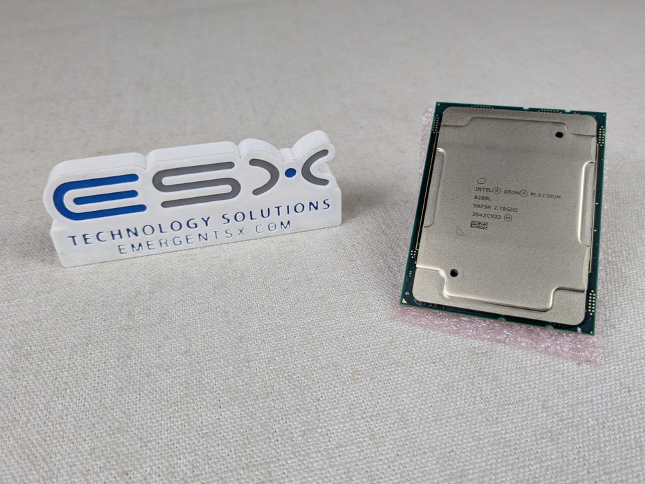 Intel Xeon 28-Core Platinum 8280L @ 2.7GHz, 38.5MB, 205W Processor SRF9R