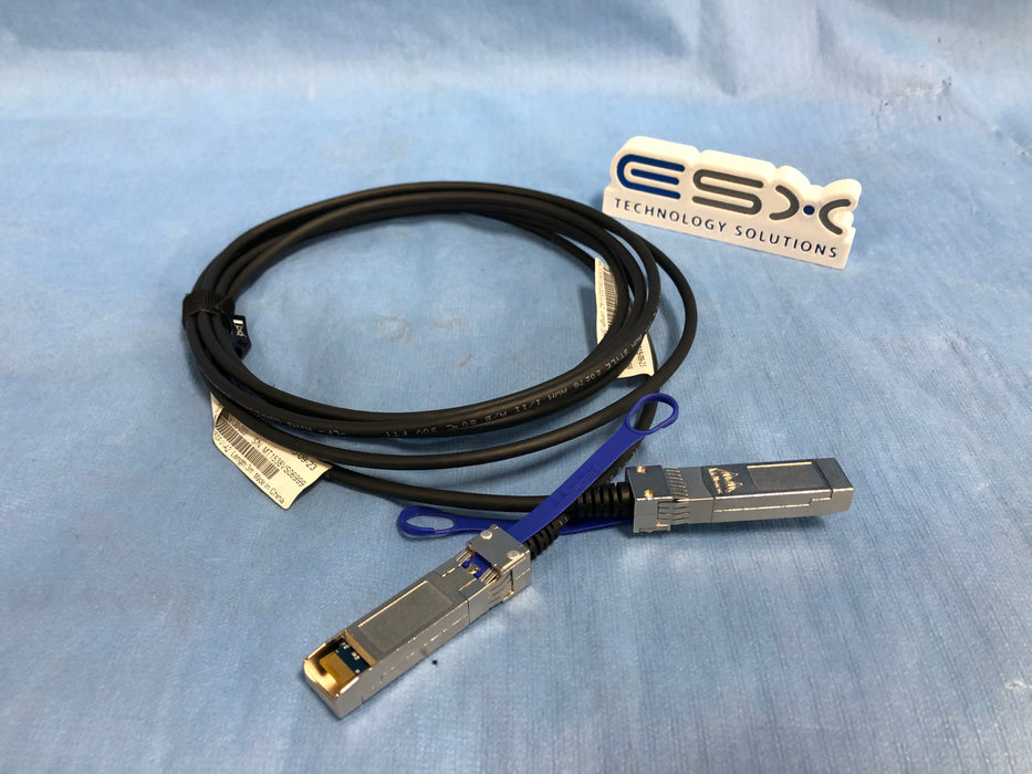 Lot of 2 - Mellanox MC3309130-003 10G SFP+ to SFP+ 3M DAC Cable