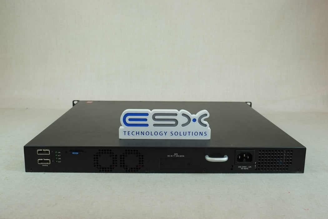 Dell N2048P 48 Port Gigabit PoE+ 2x 10G SFP+ Managed Network Switch w/ Rack Ears