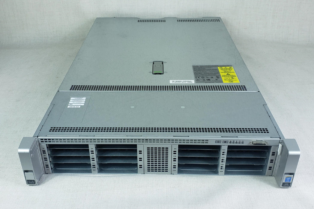 Cisco UCSC-C240-M4S2 2U 16x 2.5” Barebones CTO Server – 2x HS, 2x 650W PSU