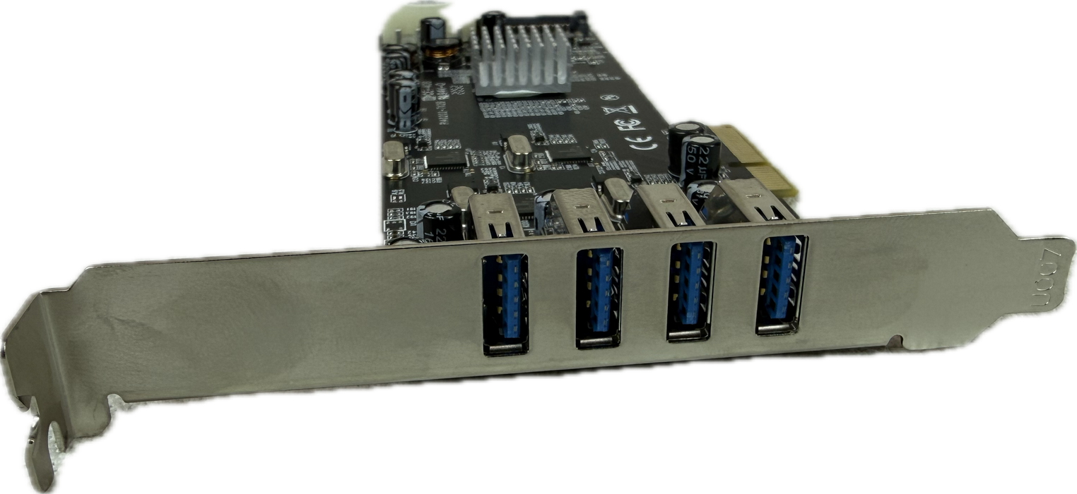 Startech PI40202-7X2B 4-port 5gbps PCIE card | Full height bracket
