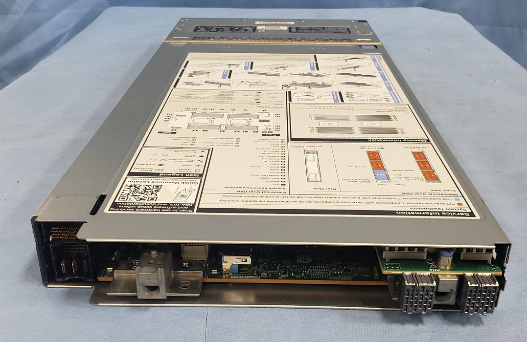 Dell MX7000 Chassis – 8x MX740c Servers w/ 2x 8C Silver 4110 2.1GHz, 32GB RAM