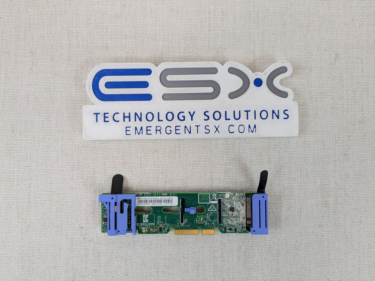 Lenovo 01KN512 ThinkSystem Dual M.2 SATA SSD Enablement Kit — ESX ...