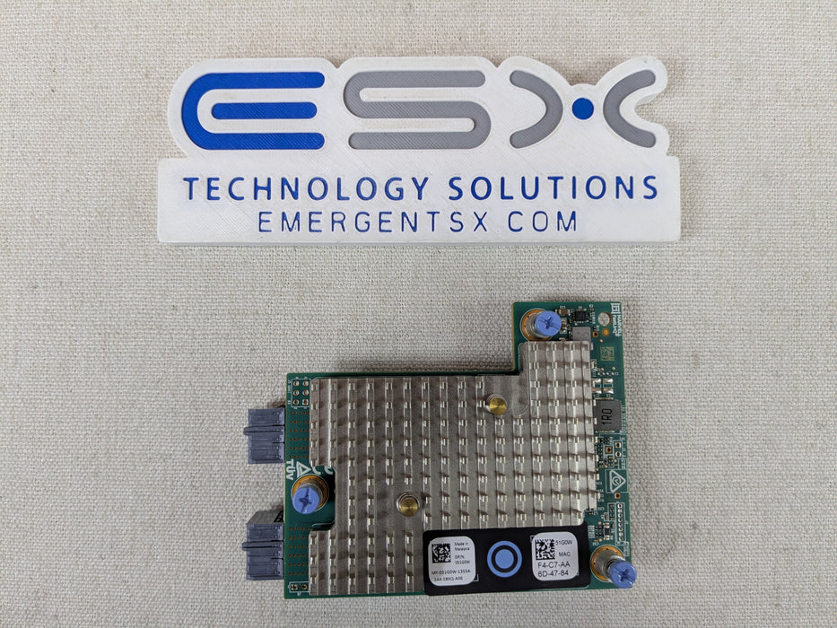 Dell 51G0W QLogic QL41262HMKR Dual Port 10/25GB Mezz Card MX740c MX840c