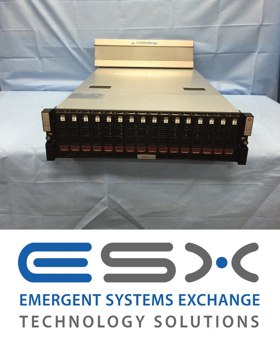 Nimble Storage CS500 72TB – 12 x 6TB, 4 x 800GB SSD, 10Gbe – We Buy Nimble!