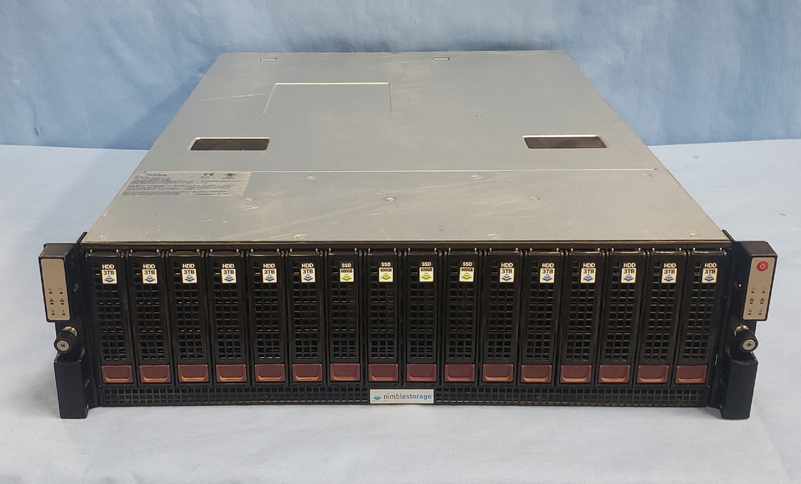 Nimble Storage CS260-X2 36TB Raw, 2.4TB Flash Cache, 1Gbe