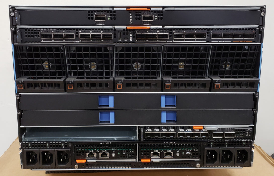 Dell MX7000 Chassis – 2x MX9002m, 2x MX7116n, MX740c 2x 16C Gold 6130 128GB