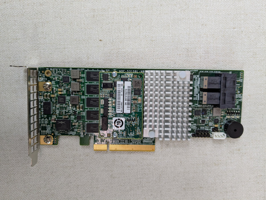 SUPERMICRO AOC-S3108L-H8IR 3108 8P PCI-E SAS3 12Gb/s RAID CONTROLLER Low Profile