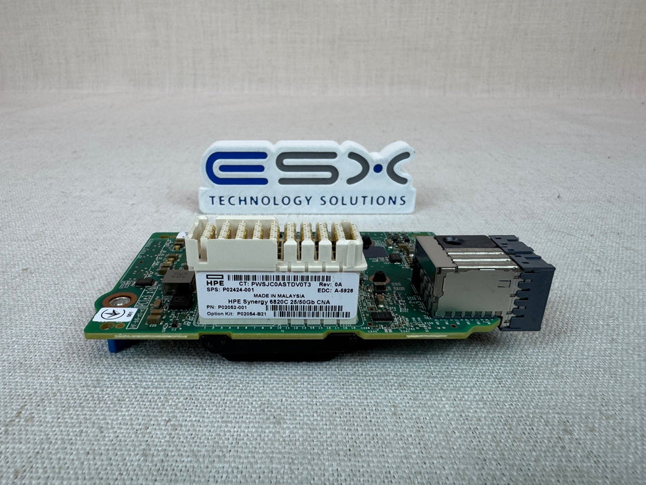 HP P02052-001 Synergy 6820c 25/50GB CNA Mezzanine Adapter