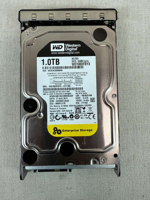 Nimble 1TB 7.2K 3.5" SATA HDD | SP-HDD-1TB | CS200 CS300 CS500 CS700