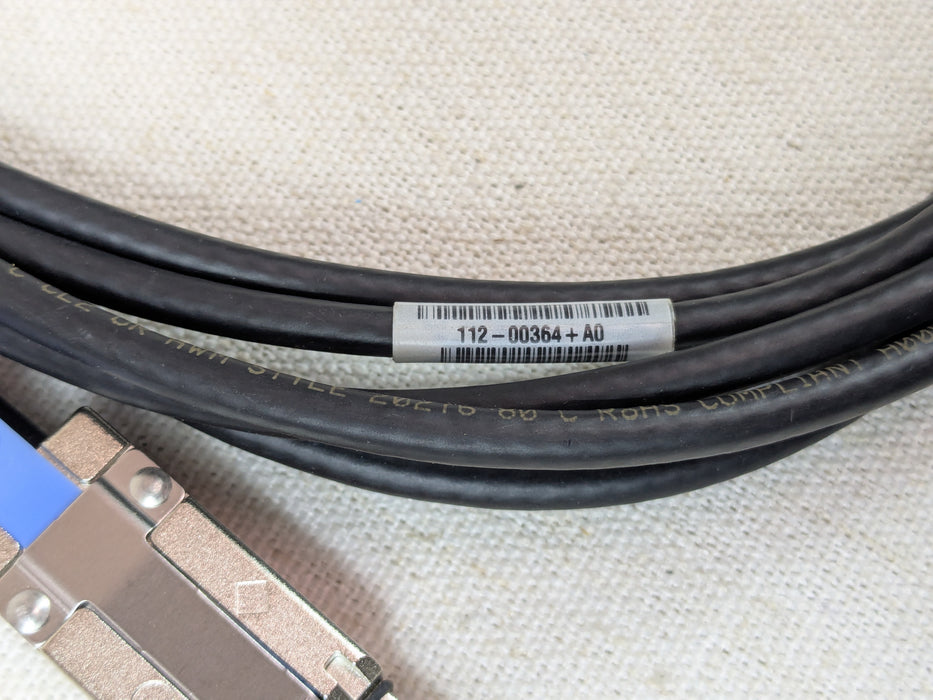 Netapp 112-00364 2M Mini SAS HD SFF 8644 to Mini SAS SFF 8088 Cable
