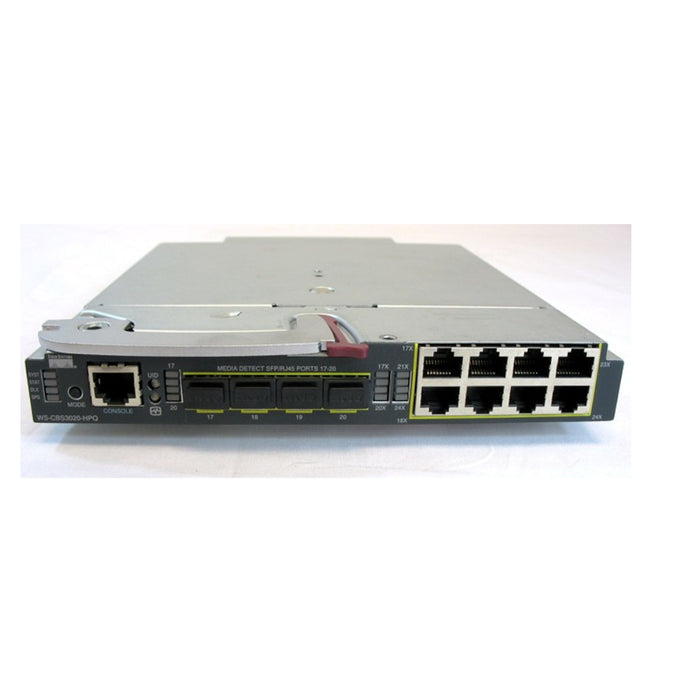 BLc7000 Cisco 3020 Blade Switch 16 ports 10Base + 4 x SFP WS-CBS3020-HPQ