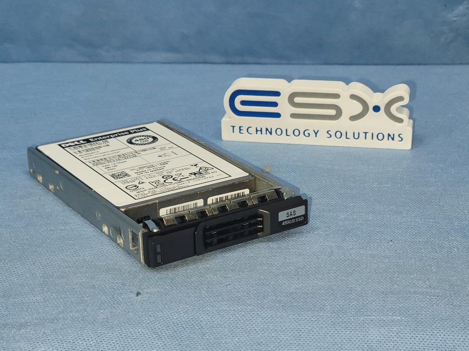 Dell Compellent M854P 480GB 12Gb/s 2.5” SAS SSD Solid State Drive 0B32210