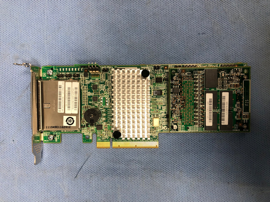 LSI MegaRAID SAS9286-8E 8 Port 6Gb/s SAS/SATA PCIe RAID Controller w/ BAT1S1P-A
