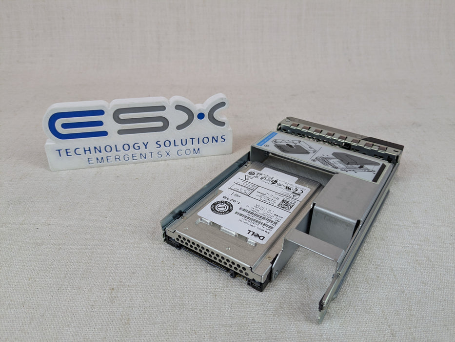 Dell 2WVYG 1.92TB 12Gb/s 2.5" SAS MU SSD KPM5XVUG1T92 3.5" Tray 28-35% health