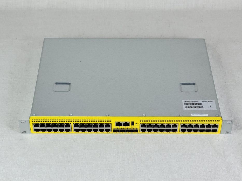 Penguin Computing Arctica 4804IP 48 Port 1GbE Layer 2 Network Switch 4x 10G SFP+