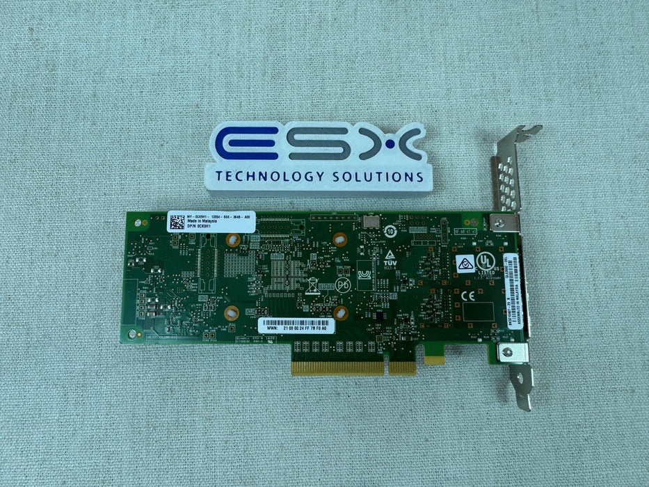 Dell CK9H1 QLogic QLE2692 Dual-Port 16Gb/s FC HBA Host Bus Adapter Full Height
