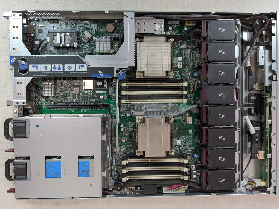 HP Proliant DL360e G8 8SFF 1U Server 2x 6-Core E5-2440 2.4GHz, 32GB RAM, 2x 460W