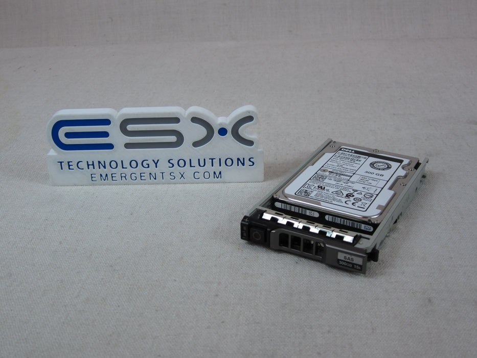 Dell 1P08J 300GB 15k 12Gb/s 2.5" SAS Hard Drive 0B31619 w/ 13G Tray