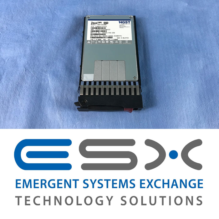 HGST Zeus IOPS S841E400M2 400GB 6Gb/s 2.5" SSD 94000-02054-KI5BCCTU