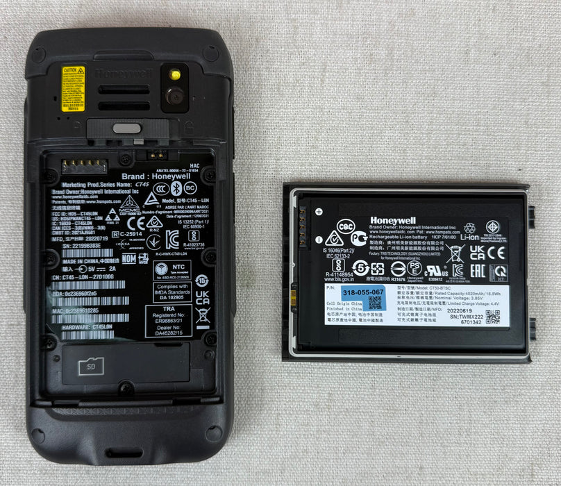 Honeywell CT45 Mobile Computer Rugged Bluetooth Barcode scanner