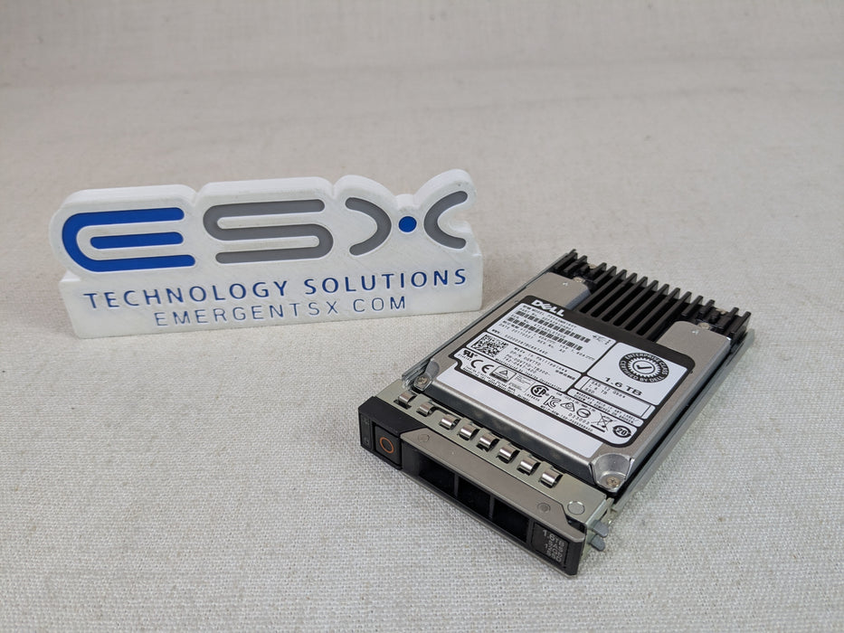 Dell GVTYD 1.6TB 12Gb/s 2.5" SAS Write Intensive SSD PX05SMB160Y w/ 14G Tray