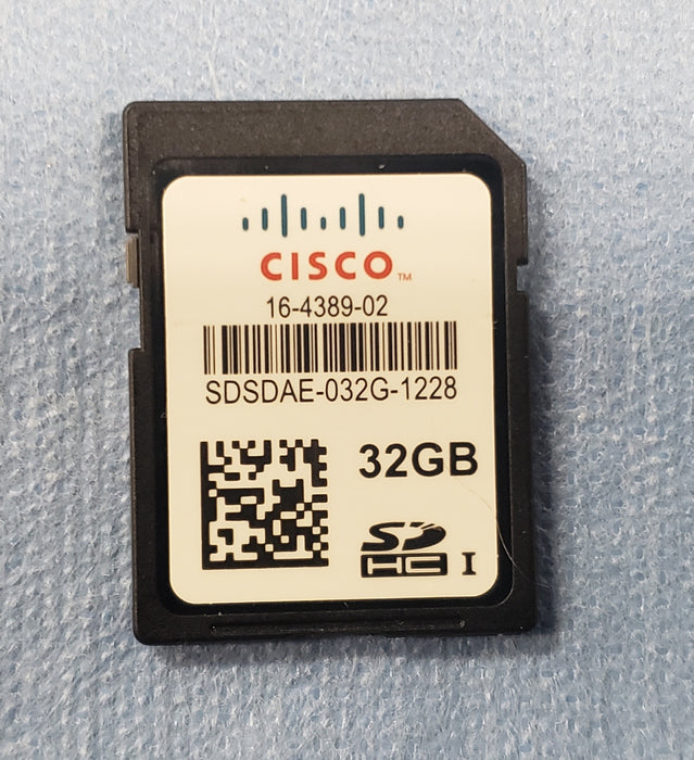 Cisco SDSDAE-032G-1228 32GB SD Flash Card 16-4389-02
