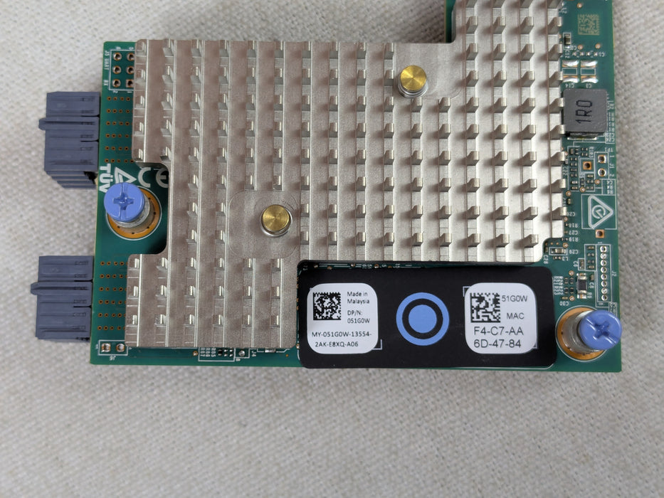 Dell 51G0W QLogic QL41262HMKR Dual Port 10/25GB Mezz Card MX740c MX840c