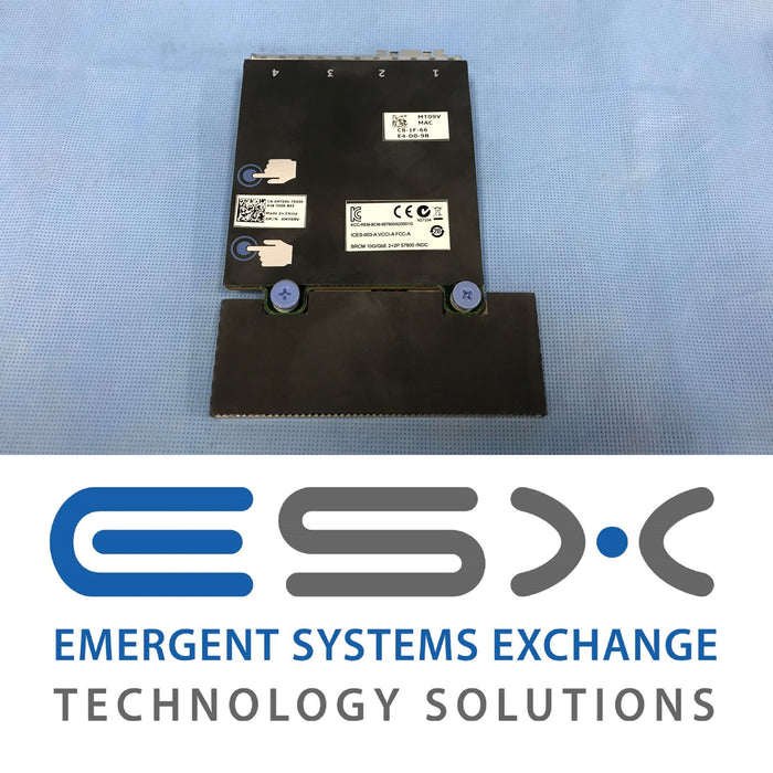 Dell MT09V Broadcom 57800S 2x GbE & 2x 10G SFP+ Server Network Daughter Card