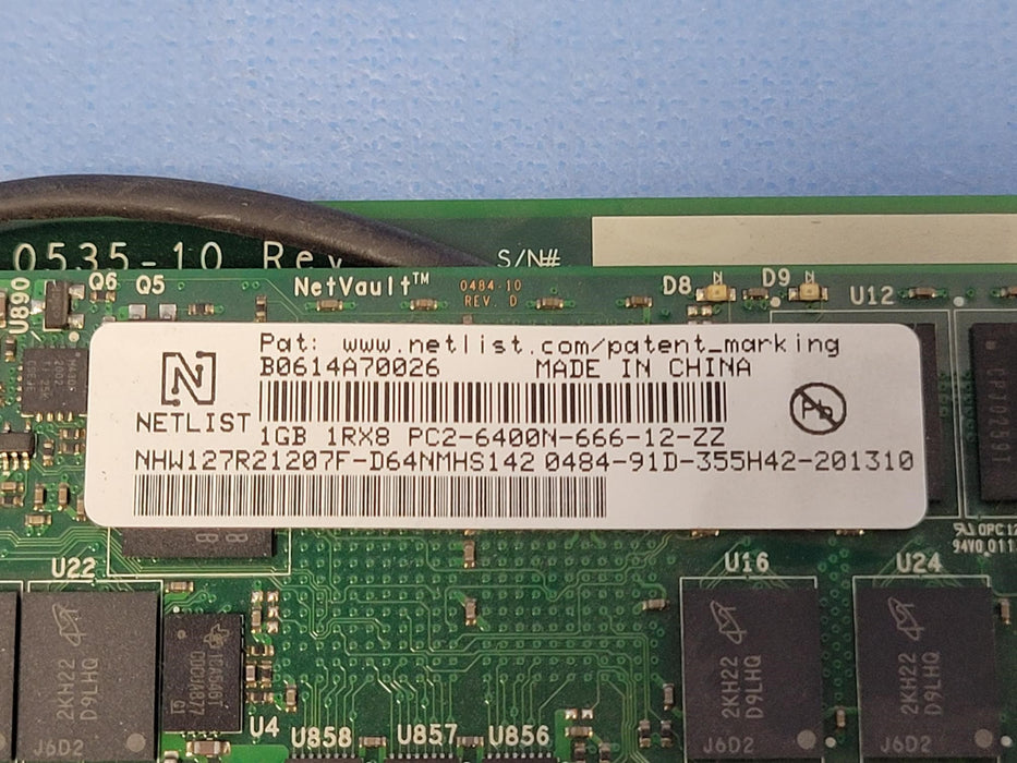 Netlist Express Vault Card w/ 1GB Cache Memory and BBU EV1-010000NL-751
