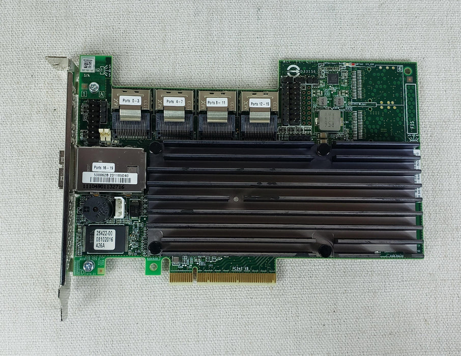 LSI MegaRAID SAS9280-16i4e SAS/SATA PCIe RAID Controller Card Full Hei ...