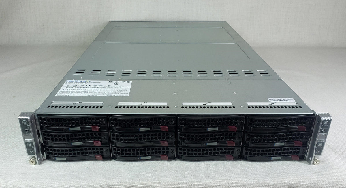 Nutanix NX-1265-G5-2640v4 2U 12x 3.5” Server - 4x X10DRT Nodes E5