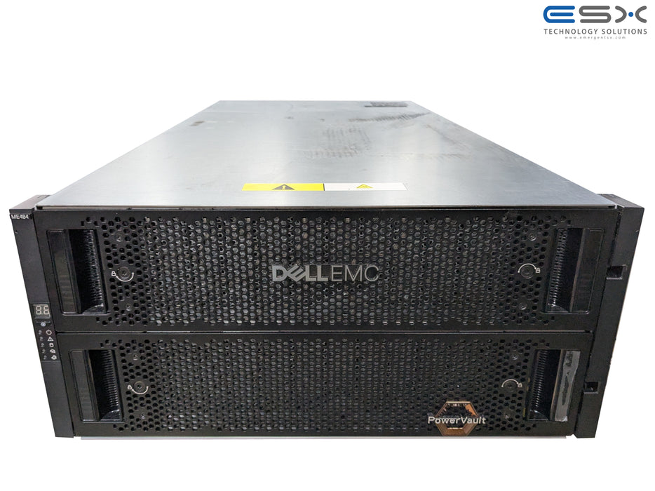 Dell PowerVault ME484 84x3.5 5U Expansion Storage Array 12Gb/s SAS No HDDs