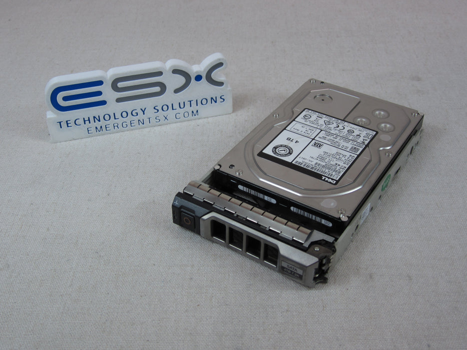 Dell 61FFW 4TB 7.2k 6Gb/s 3.5" SATA Hard Drive HUS726040ALA610 w/ 13G Tray