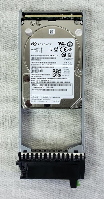 Fujitsu CA07670-E816 900GB 10k 12Gb/s 2.5” SAS Hard Drive Eternus DX100 DX200 S3