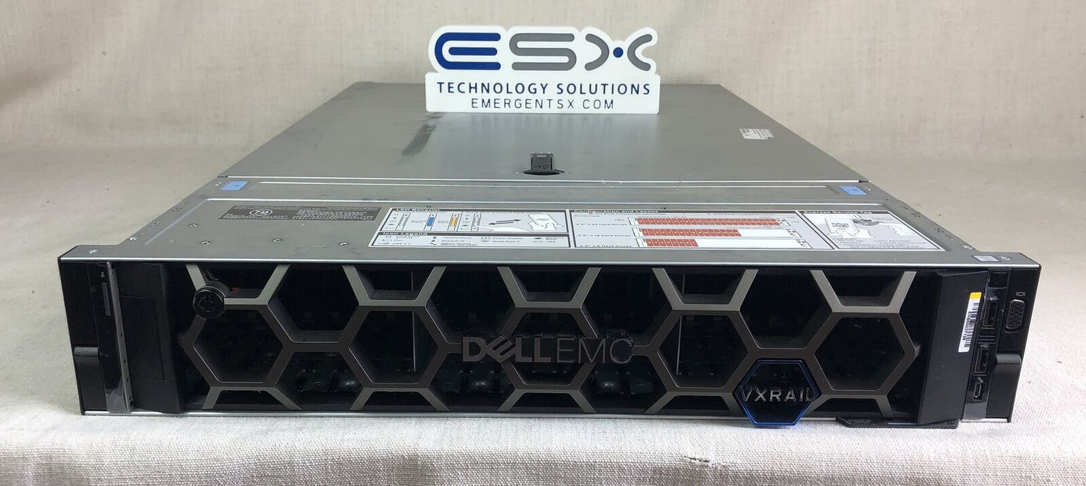 Dell PowerEdge R740XD Hybrid vSAN Cluster – 3x R740XD, Xeon Gold 6242, 75TB Raw