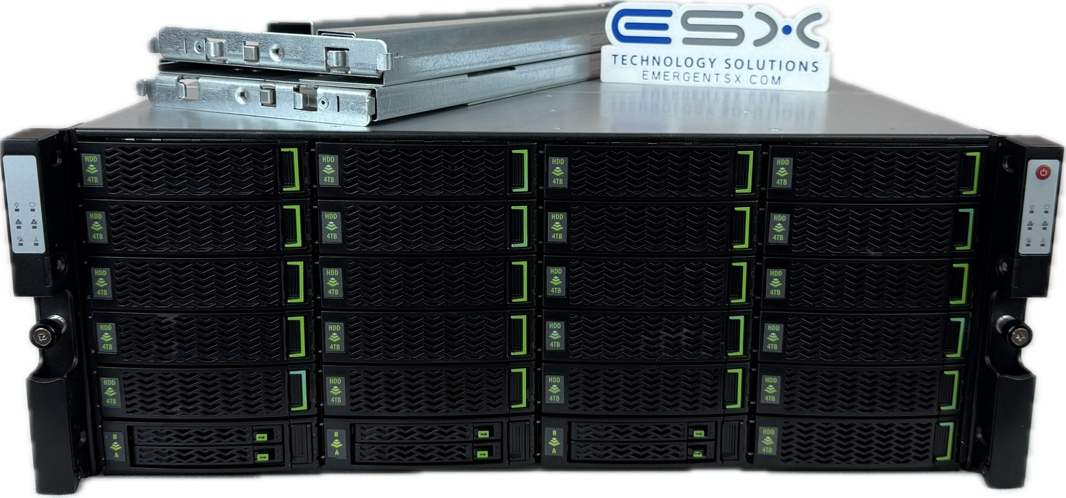 HP Nimble Storage CS7000-84TB-2P| 21 x 4TB | 6 x 960GB SSD |1-year warranty