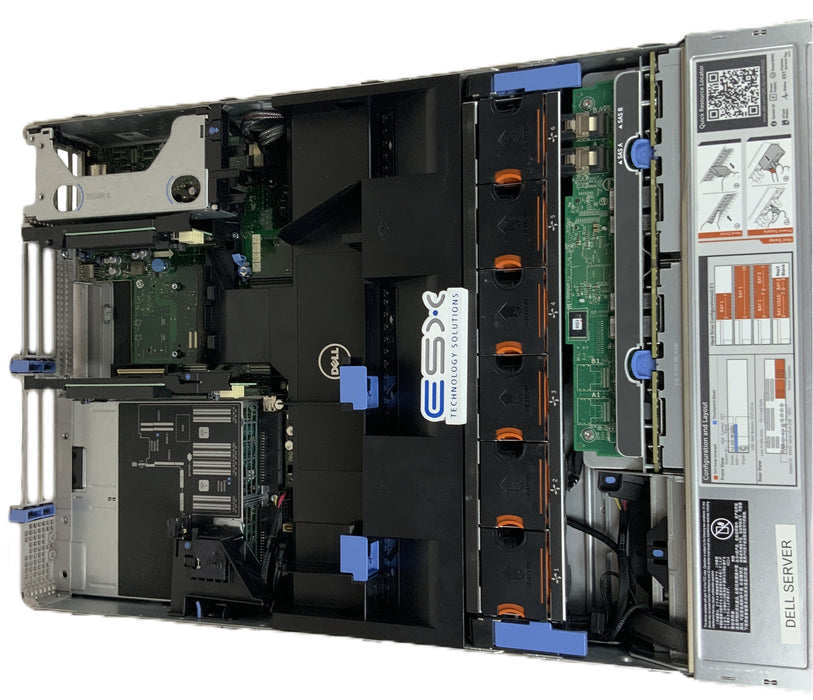 Dell PowerEdge R720 16x 2.5” 2U Server – 2x 8-Core E5-2665 2.4GHz 128GB 2x 300GB