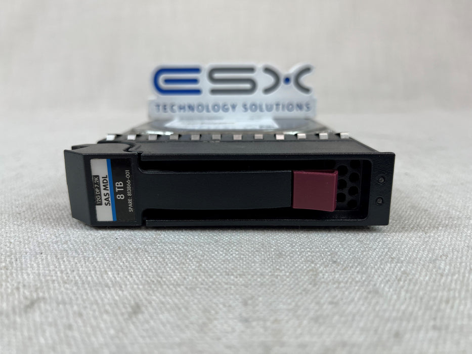 HPE MSA 8TB 12G SAS 7.2K 3.5” LFF 813866-001 M0S90A