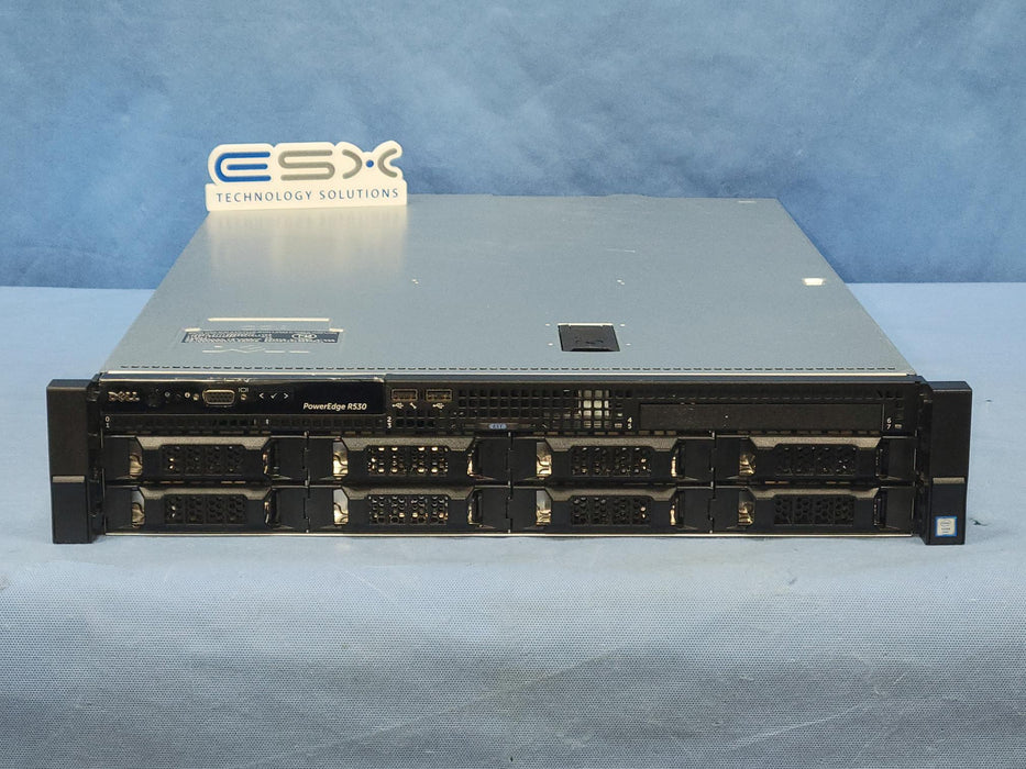 Dell PowerEdge R530 8x 3.5” 2U CTO Server – 2x Heatsink, 4x GbE, 2x PSU, iDRAC