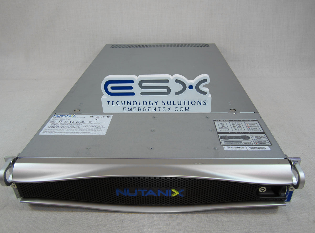 Una Nutanix NX-8155-G7 / CSE-829 2U 12x 3.5” Server– 2x HS, 2x 1600W