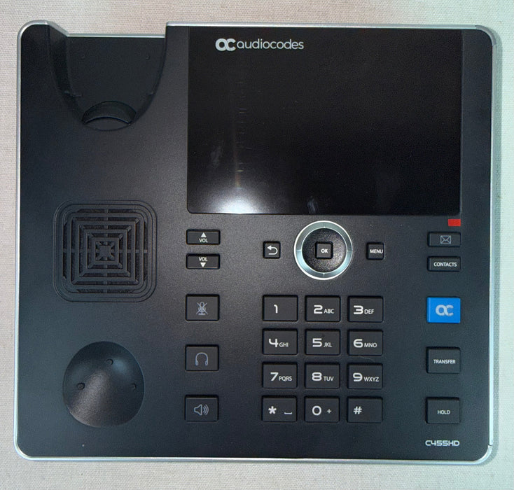 Open box AudioCodes GGWV00743 Teams edition PoE IP phone | TEAMS-C455HD-DBW