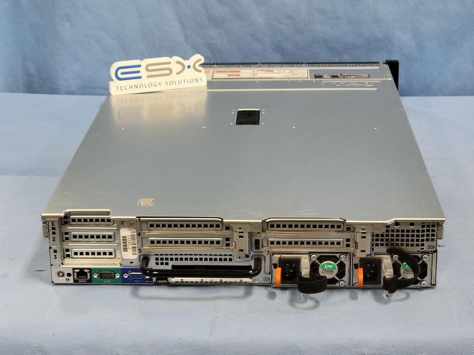 Dell PowerEdge R730 16x 2.5” 2U CTO Server – 2x Heatsink, 4x GbE 2x PSU, iDRAC