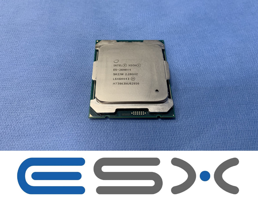 Intel Xeon 20 Core E5-2698v4 @ 2.2GHz CPU, 50M 135W Processor SR2JW CPU
